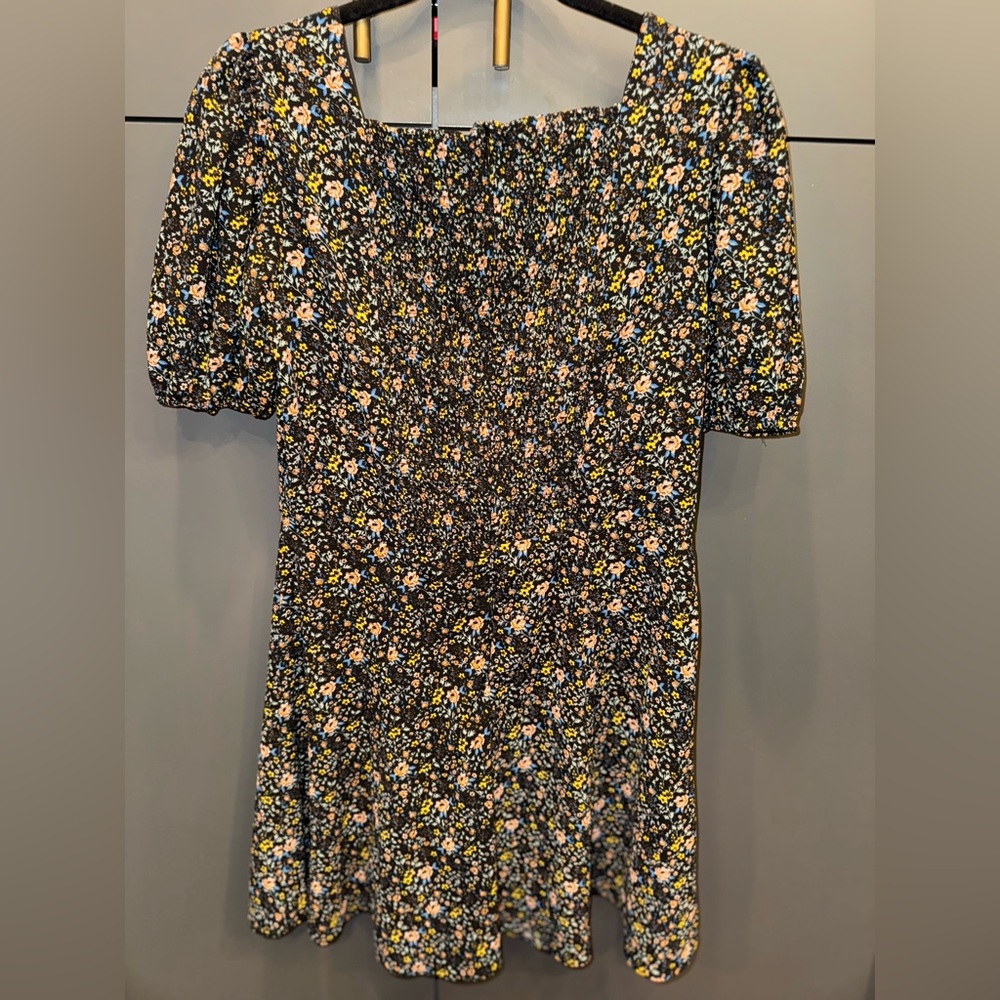 FRENCH CONNECTION Delmira Verona Floral Print Mini Dress Womens Size 8 - NWT - Picture 5 of 6